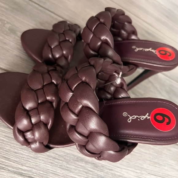 Qupid open toe heels Sz 6 - Picture 2 of 7